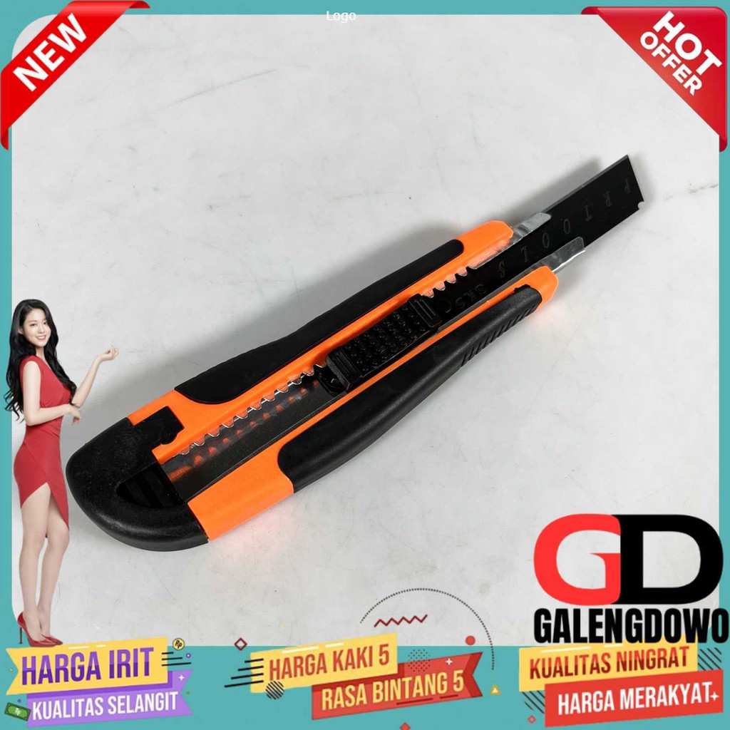 

TRYCK Pisau Cutter Industrial Blade Coated SK5 18mm - TR-18