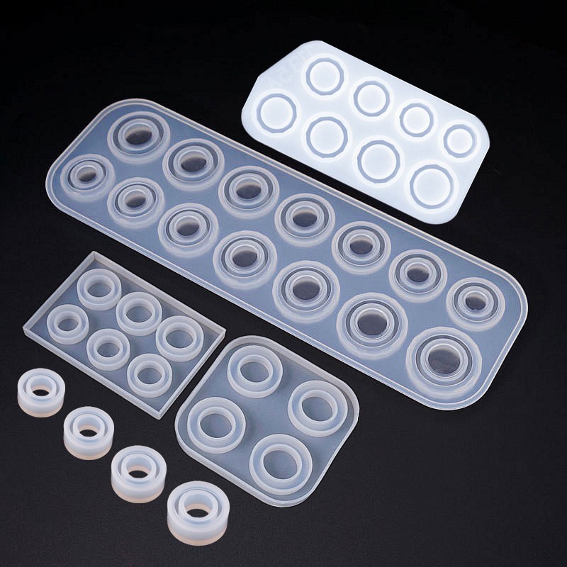 

SNASAN Finger Ring Silicone Mold Resin Mould For Jewelry Making DIY Tool Crafts Epoxy Resin Casting Molds