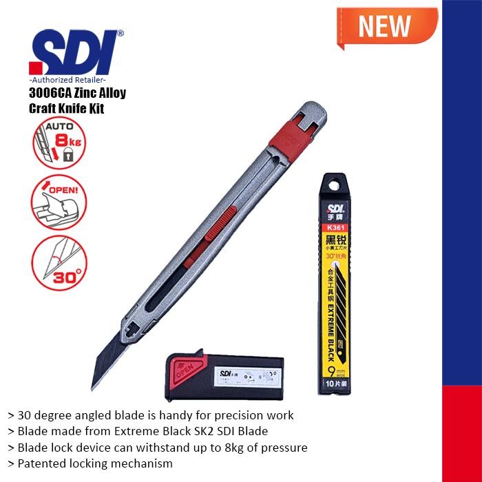

SDI 3006CA Ingenuity Zinc Alloy Craft Knife Set