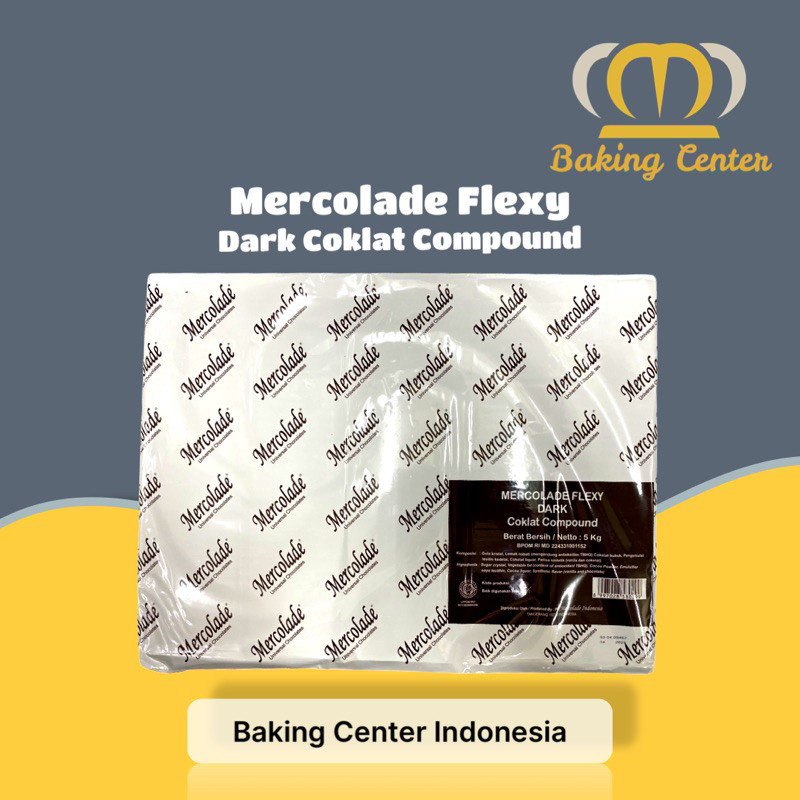 

Mercolade Flexy Dark Coklat Compound 5kg