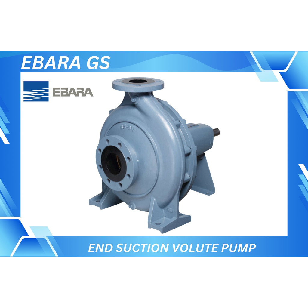 EBARA GS100-250 MS - End Suction Volute Pump Pompa Centrifugal