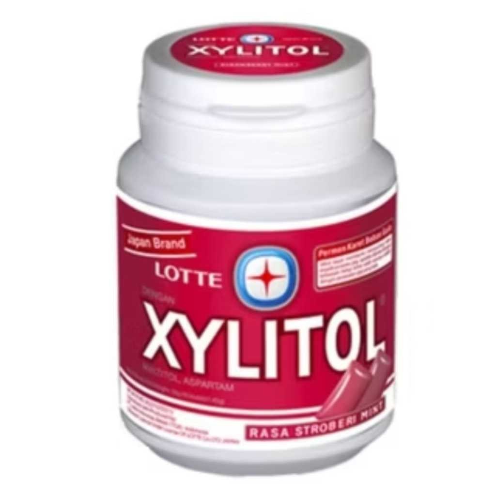 

Lotte Xylitol Gum Strawberry Mint 58gr 40 Butir H