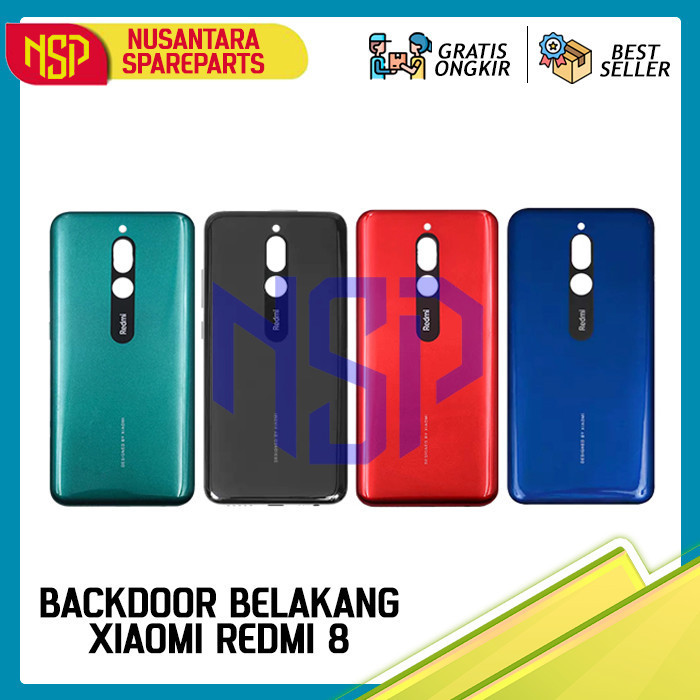 TUTUP BELAKANG BATERAI BACKDOOR / BACK CASING XIAOMI REDMI 8