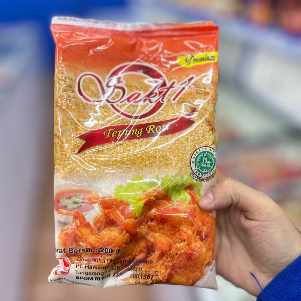 

TEPUNG ROTI SAKTI 200GR