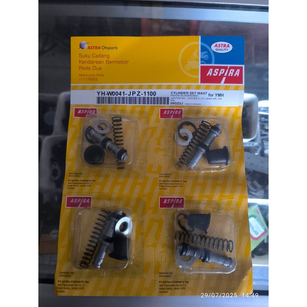 seal master rem aspira mio, mio j, mx, vixion, jupiter dll original aspira