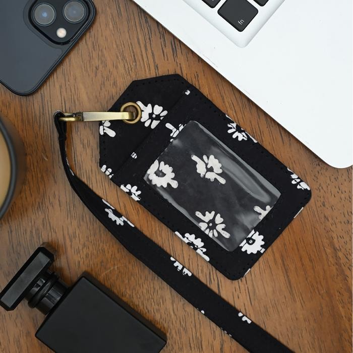 

Promo NONA RARA - Lanyard Garut Black A0070, Lanyard ID Card Holder Batik Modern