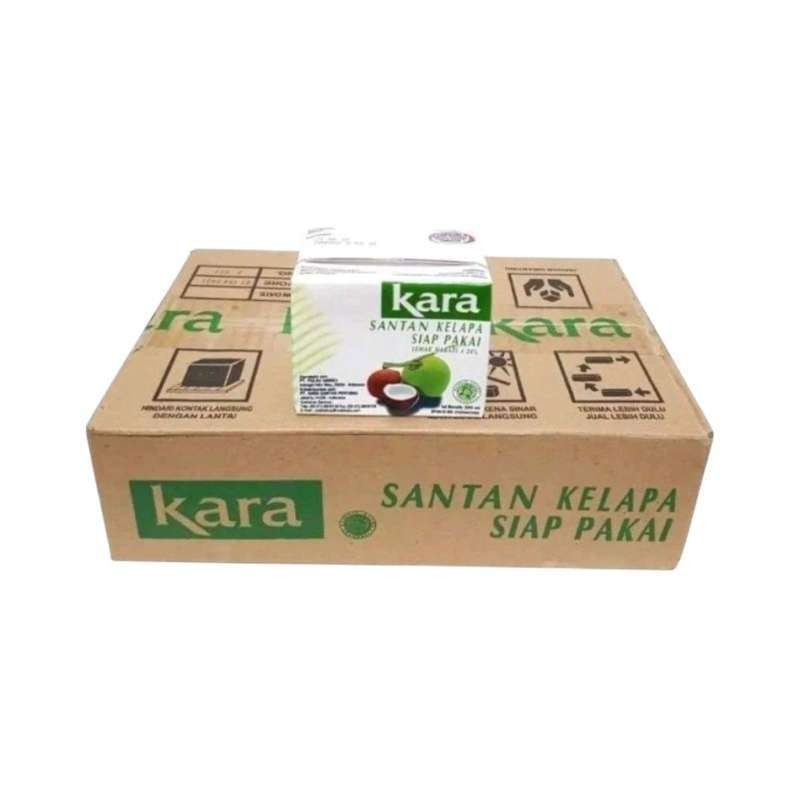 

Kara Santan Kelapa Cair Instan Siap Pakai - Coconut Cream 1 Karton (200ml x 10pcs)