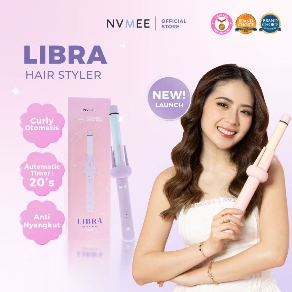 NVMEE LIBRA HAIRSTYLE 2.0 - CATOKAN KERITING OTOMATIS