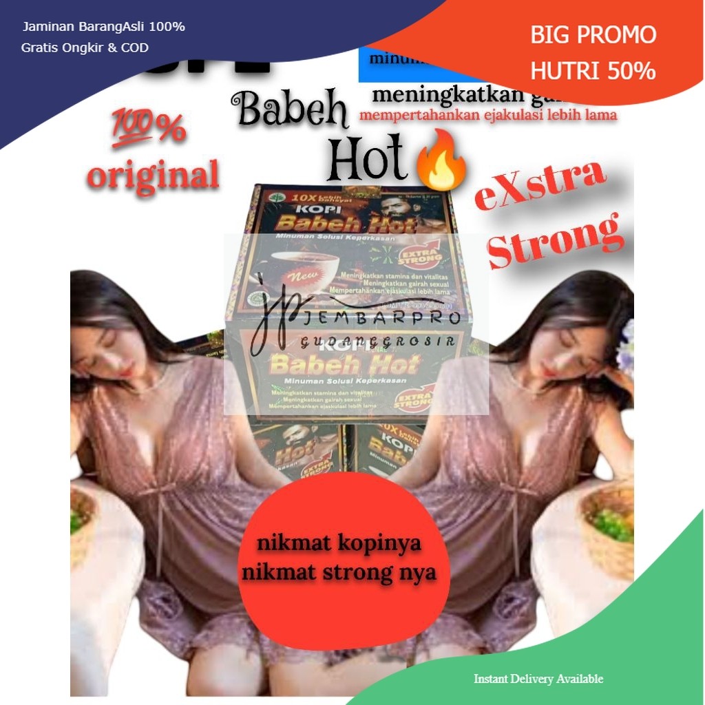 

KOPI BABEH HOT ORIGINAL
