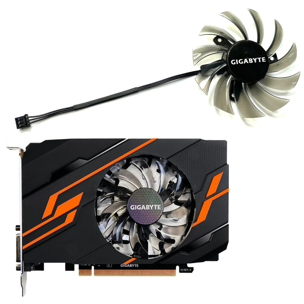 Graphics Card Fan,3Pin 3Lines,T128010SM,For Gigabyte GT 1030 2GB OC,Gigabyte gv n730 GV-N730 1g 2G,h