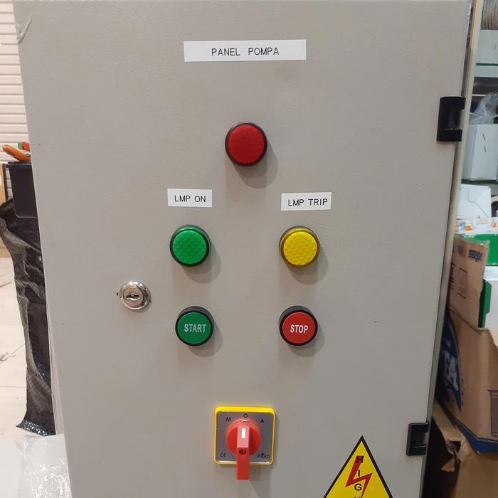 PANEL POMPA 1PHASE WLC DOBLE NEW MURAH