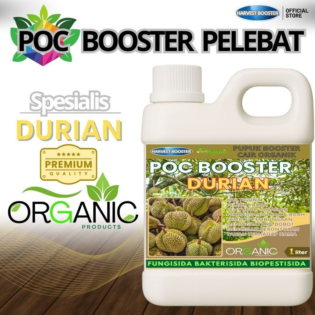PUPUK BOSTER DURIAN / PUPUK BUAH LEBAT / PUPUK POC BUAH DURIAN / BOOSTER BUAH DURIAN