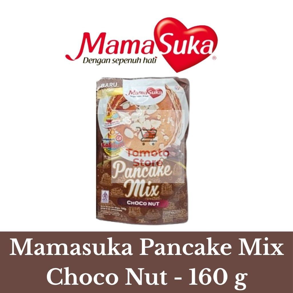 

✨ TOMOTOSTORE ✨ MAMASUKA Tepung Pancake Mix Choconut 160 gr