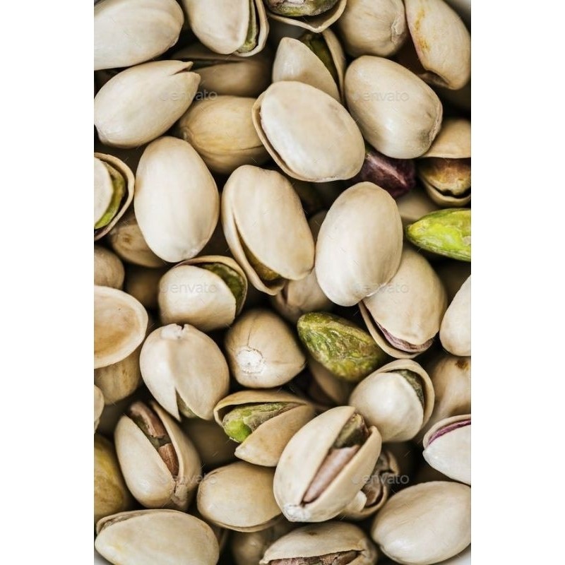 

Pistachio Kering Dengan Cangkang / Dried Pistachio with shell Kacang Pistachio Raw Pistachio belum dikupas / Raw Pistachio / Pistachio Grain / Kacang Pistachio