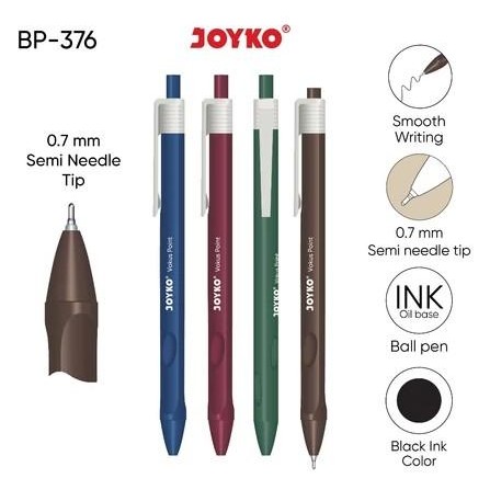 

Joyko BP-376 Ball Pen 0.7mm | Ballpoint | Pulpen Pena