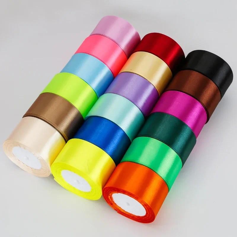 

22Yards/Roll 5cm Silk Satin Ribbon Handmade Crafts Materials Christmas Party DIY Gift Box Wrap Party Wedding Decorative