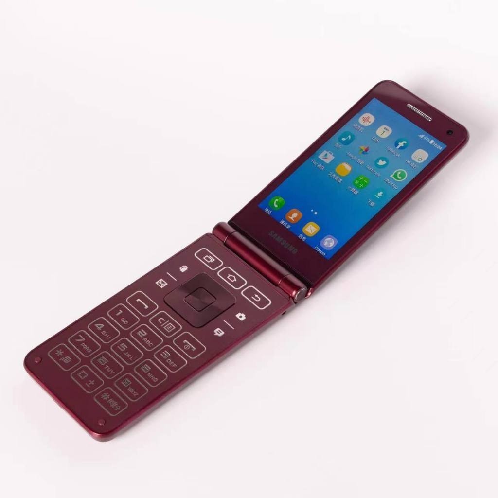 Samsung lipat Android Galaxy HP Folder 2 G1650 bisa W ADual Sim Keypad Flip Lipat Termurah