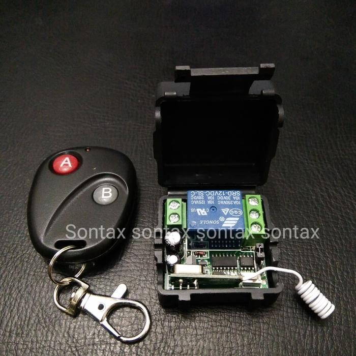 (BACA DESKRIPSI) remote control switch saklar relay 1ch 1 ch channel 1channel 12v 12 v