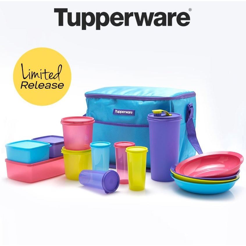 [BIG SALE] PROMO Tupperware Family Day Out Biru
