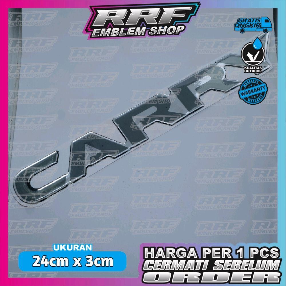 emblem timbul NEW CARRY, stiker logo suzuki NEW CARRY