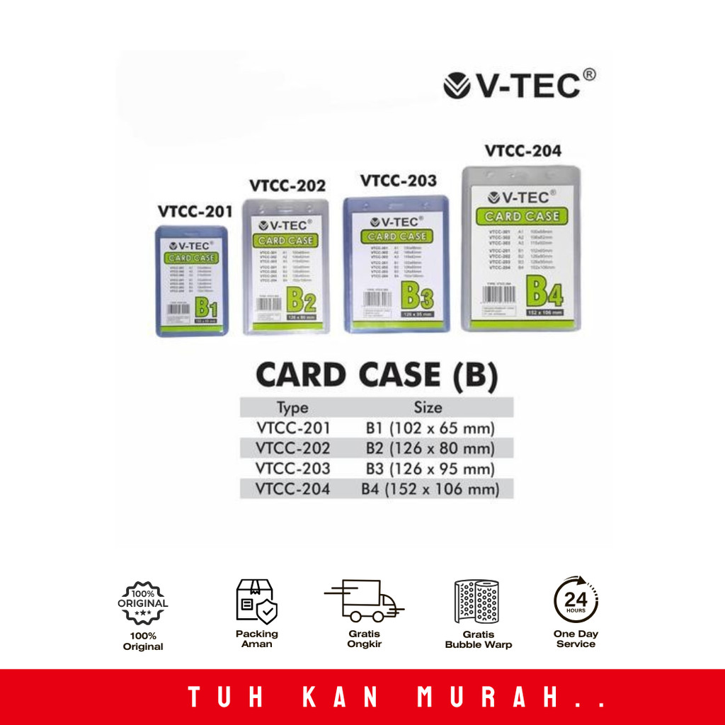 

V-TEC CARD CASE VTCC-205 B5 /PAK