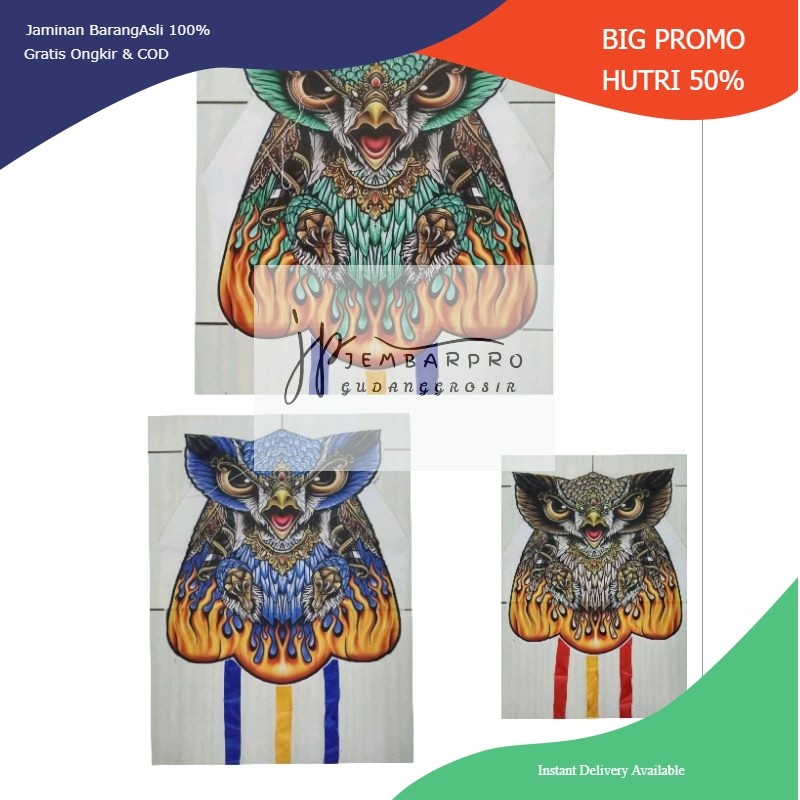 LAYANGAN CELEPUK MINI API//BONUS BENANG