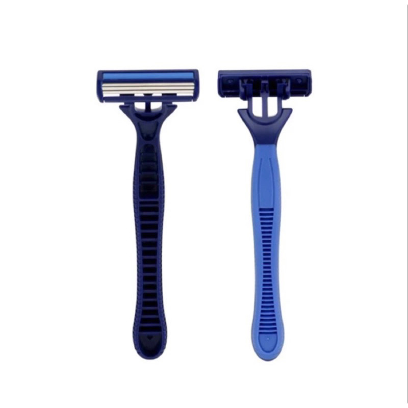 HKM Silet Alat Cukur 2 3 Mata pisau cukur murah cukur jenggot cukur 2 Mata 3 Mata kumis Jenggot