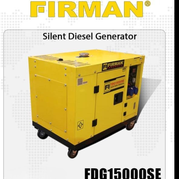Genset silent 10 kva 9000 watt single phase FIRMAN FDG 15000 SE