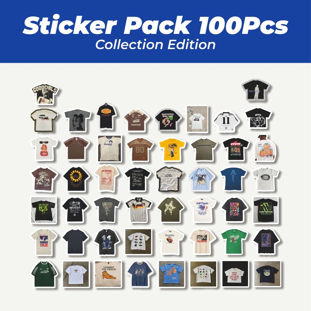

Hot Stiker T-Shirt V9 Lucu Anti Air Stikers Berperekat Waterproof Sticker Decal Buat Motor Helm Buku Journal Koper Casing HP Laptop Botol Minum
