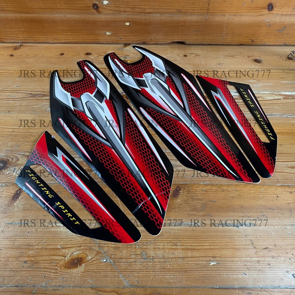 Striping rx king 2007 merah