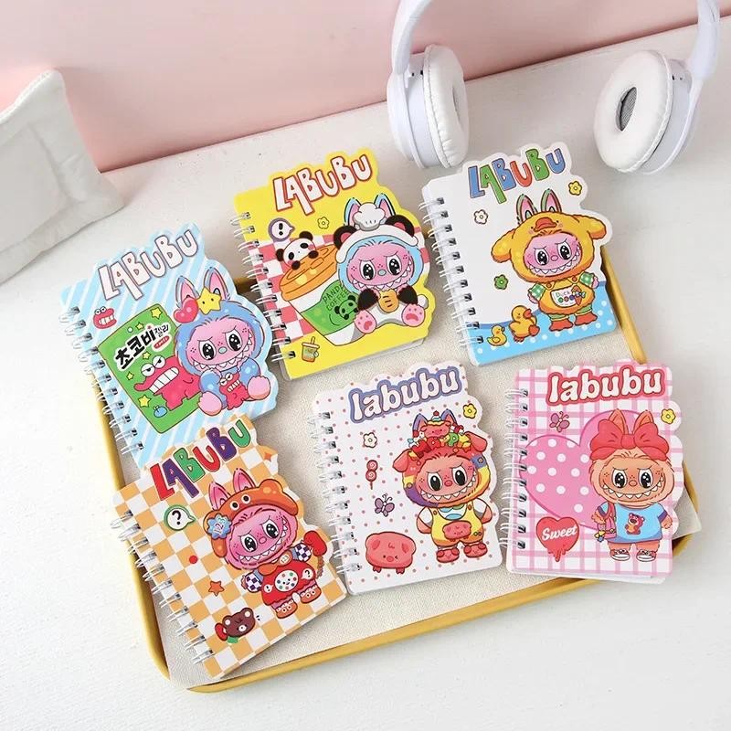 

Cute Portable Notebook 1-10 Piece Set Office Student Stationery Gift Cartoon Rabbit A7 Coil Notebook Cartoon