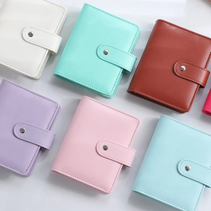 

A7 PU Leather Notebook Binder Budget Plan Organizer Binder Cover 6 Binder Pockets And 12 Pcs Expense Budget Sheets Sticker