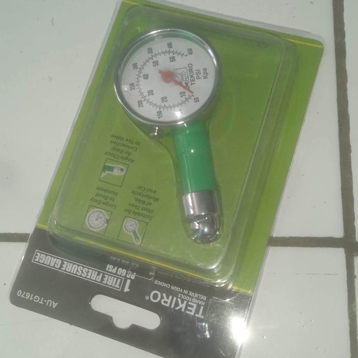 tekiro alat pengukur tekanan angin ban motor mobil sepeda cek ukuran