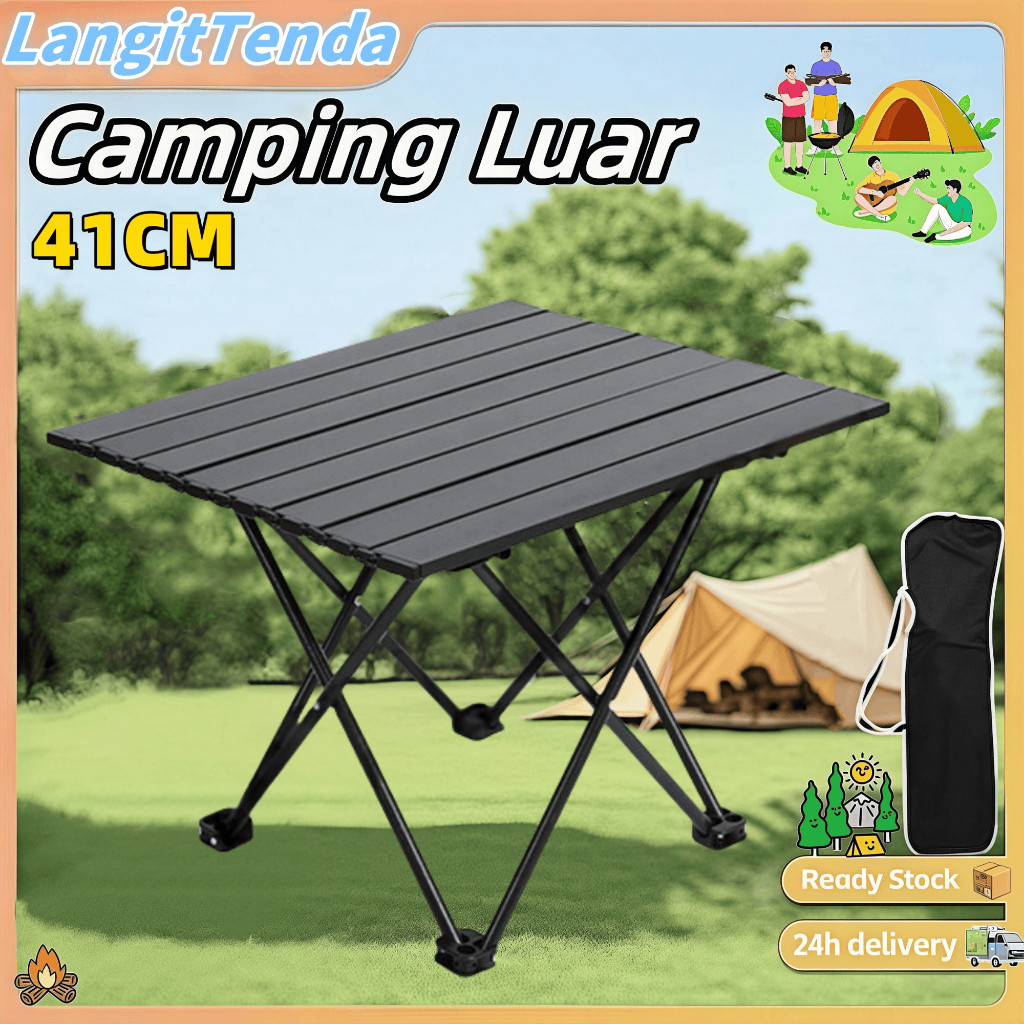 【NEW】Kursi Lipat Outdoor/Meja Kursi Lipat Outdoor 1 Set Meja Lipat Outdoor Dan Kursi Lipat Portable