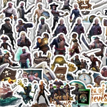 

Stiker Cutting Pack Stiker Game Series Sea Of Thieves Character Mix 1 Isi 100Pcs Series Aesthetic Lucu Keren Untuk Koper Bahan Vynil