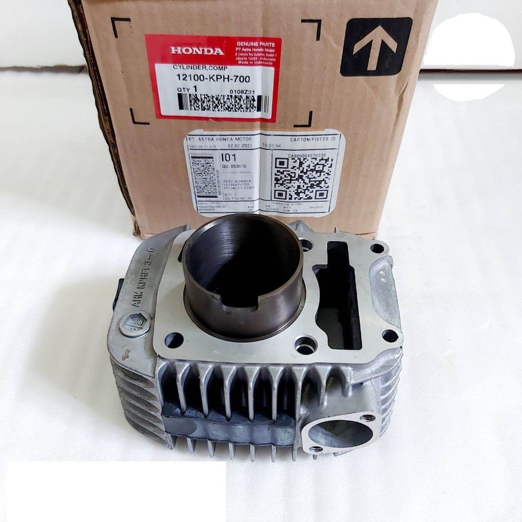 (HB) BLOK SEHER BLOK PISTON KPH ORI ASLI SUPRA X 125 FI INJEKSI 2008 2009 2010 2011 2012 12100KPH700