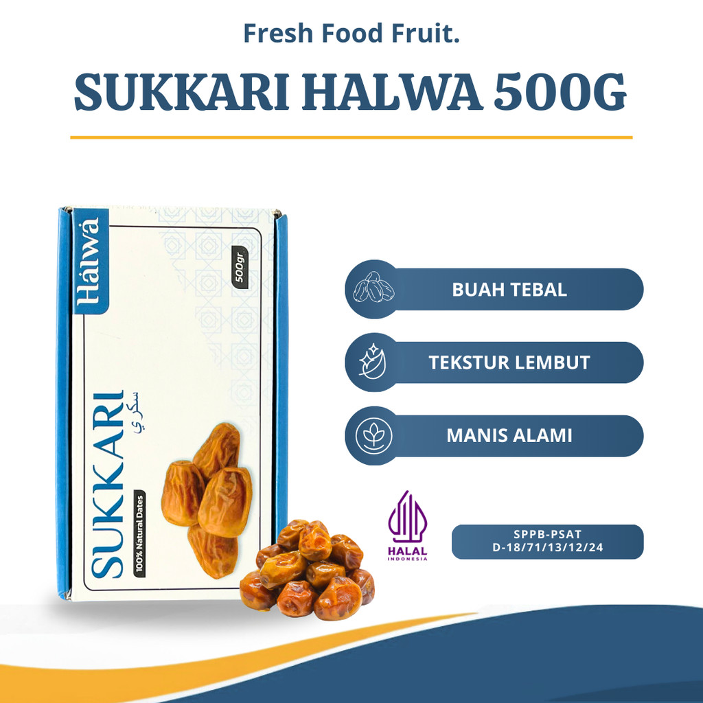 

Halwa Kurma Sukari 500 Gr Kurma Sukkari King Dates Kurma Raja Original Oleh Oleh Haji Umroh