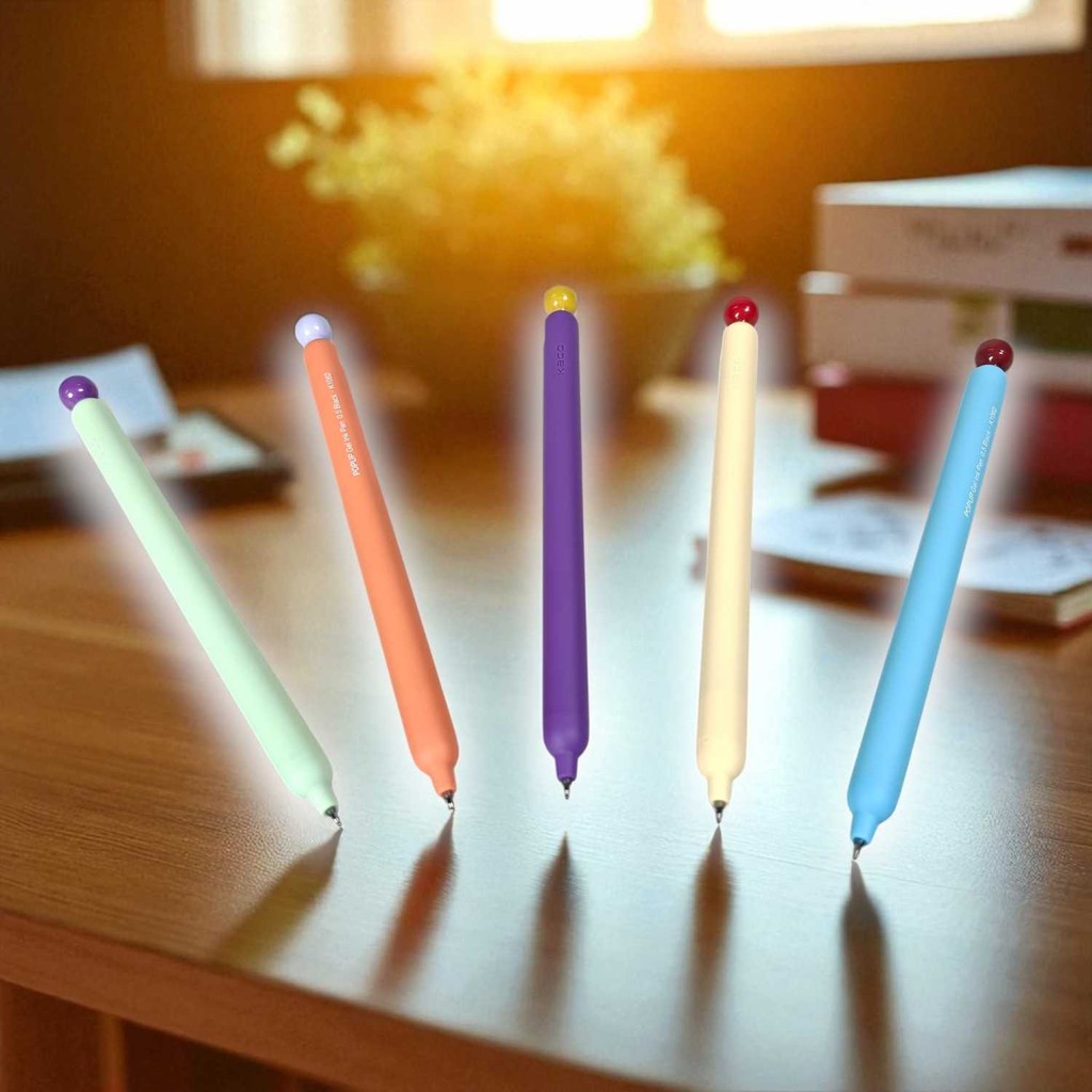 

Set Pena Pulpen Gel Kaco Vintage 0.5mm Tinta Hitam 5 PCS, Hadirkan Nuansa Klasik dalam Menulis - K1062