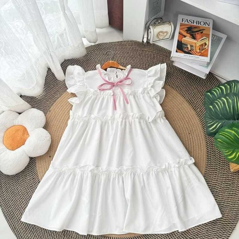 NTF - ZER DRESS RAWAY LUCU IMUT TERKINI RUFFLE TOP RAMPEL BAJU REMAJA DEWASA CASUAL SEDERHANA / Fash