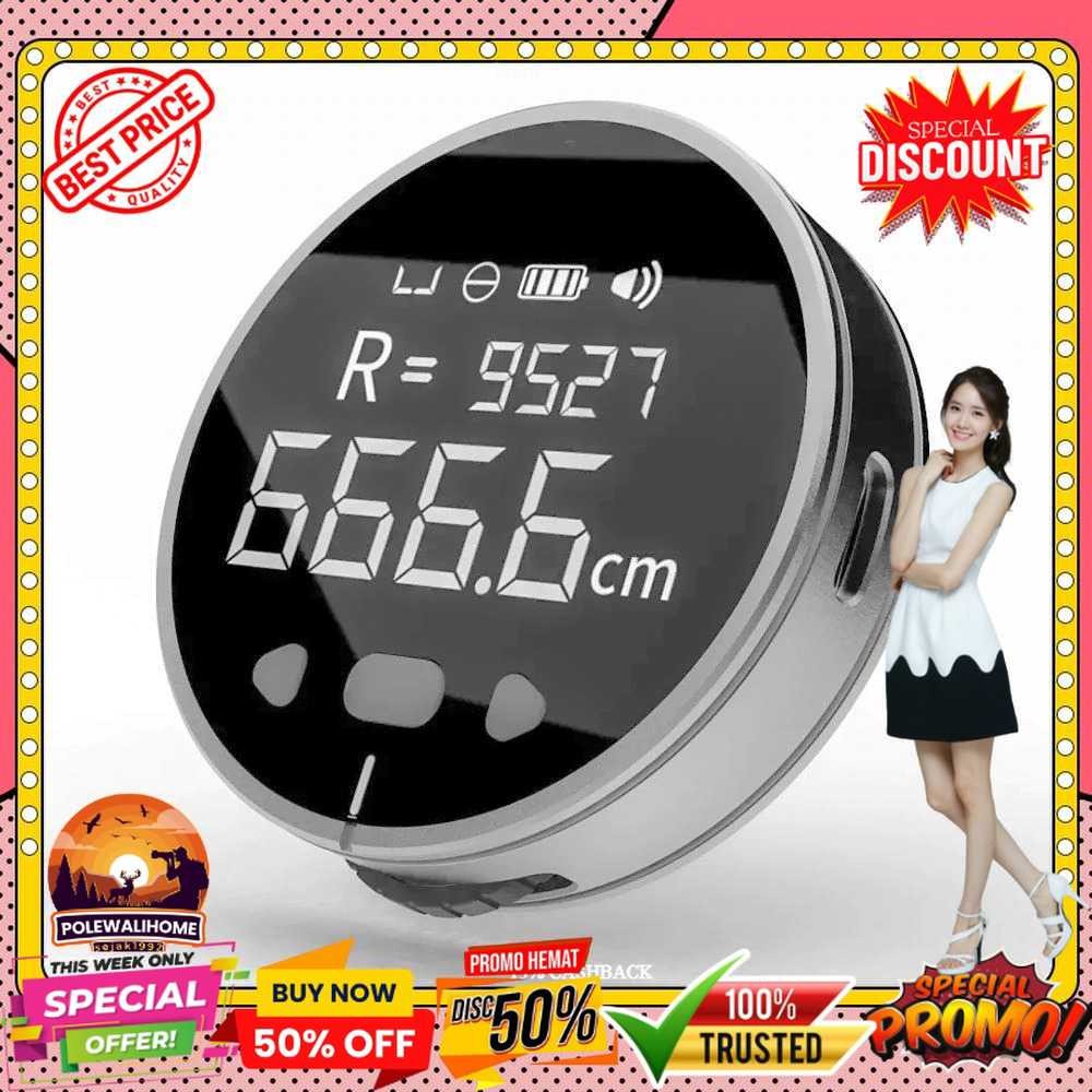 

ATuMan Mini Q Ruler Penggaris Meteran Digital LCD Screen - Mini Q