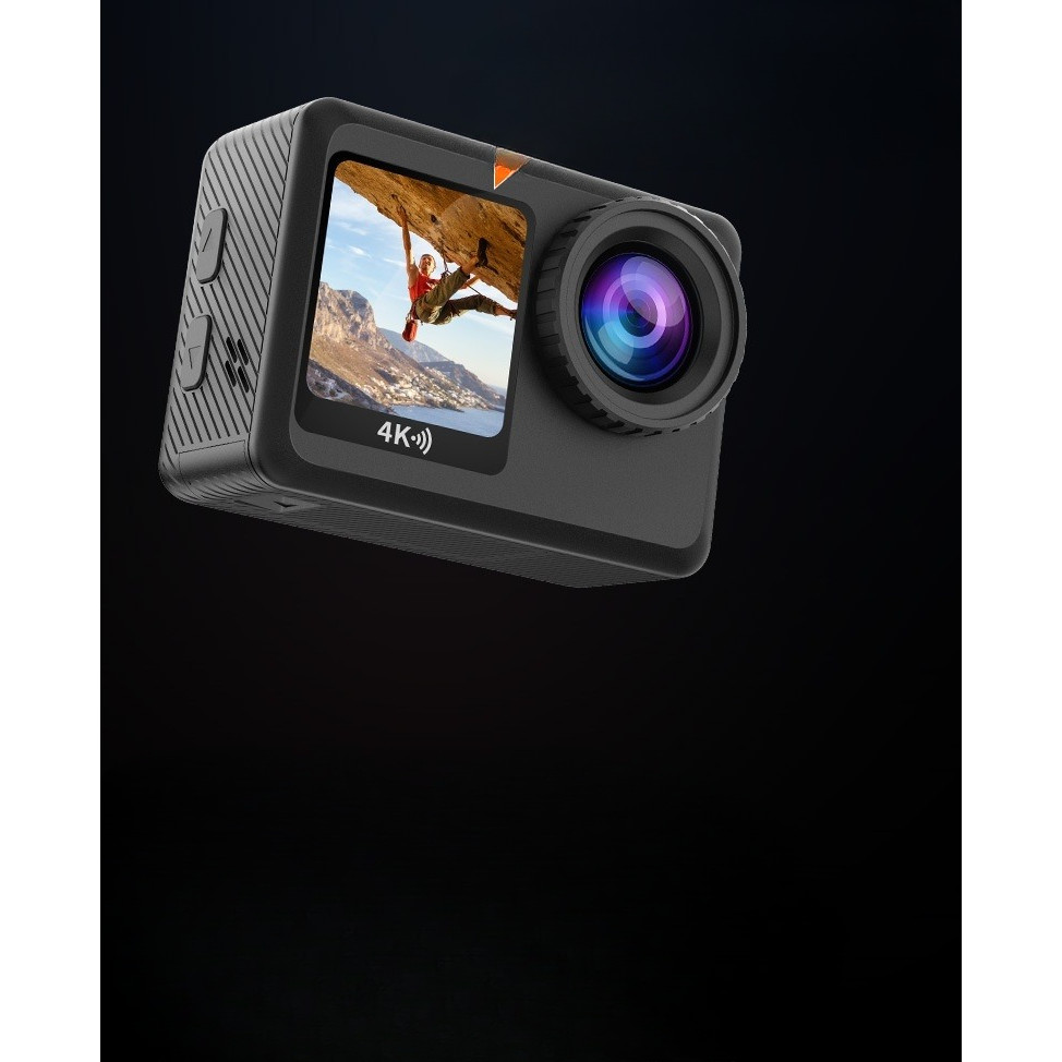 Sports Digital Camera, Cycling Eis, Anti-Shake Dual-Color Screen, 4k High Definition, 64-Megapixel W