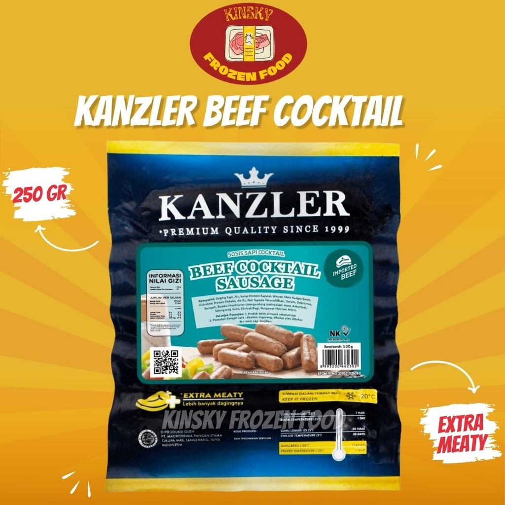 

KANZLER BEEF COCKTAIL 250GR