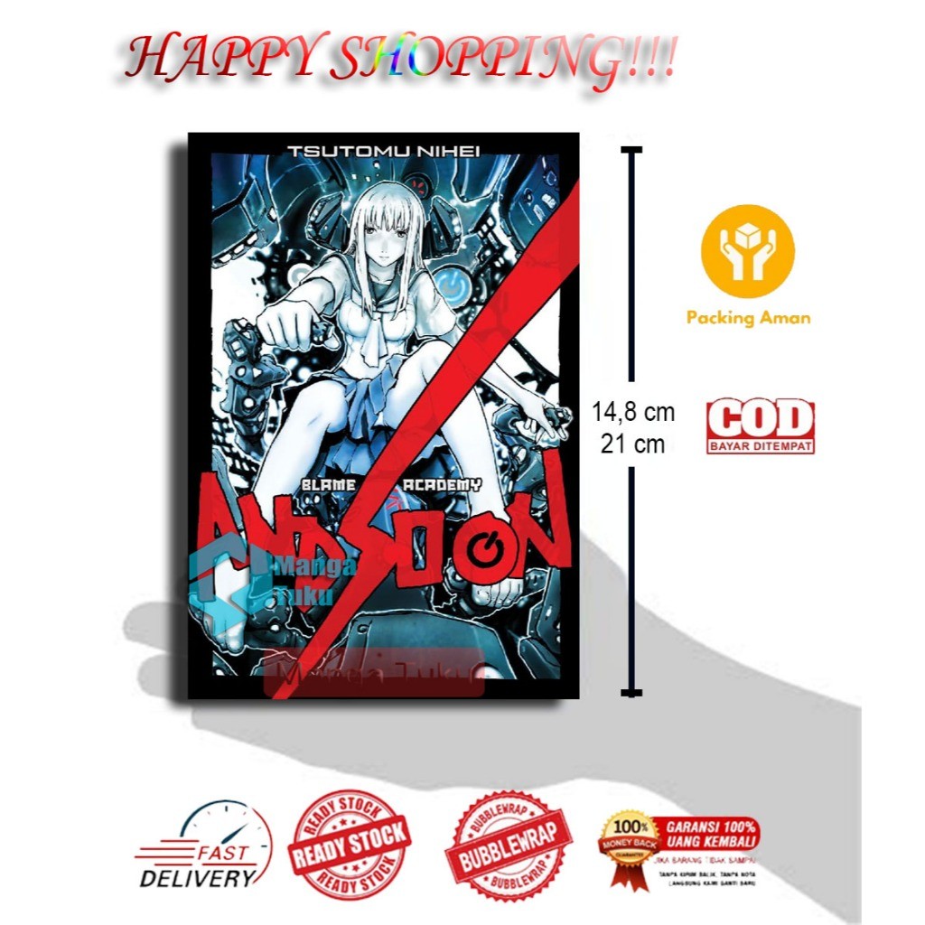 Komik Manga:  BLAME Academy and So On by Tsutomu Nihei - Manga Tuku
