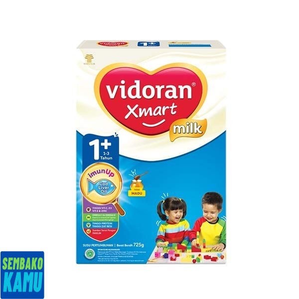 

Vidoran xmart 1+ Nutriplex Madu 725 gr - Susu