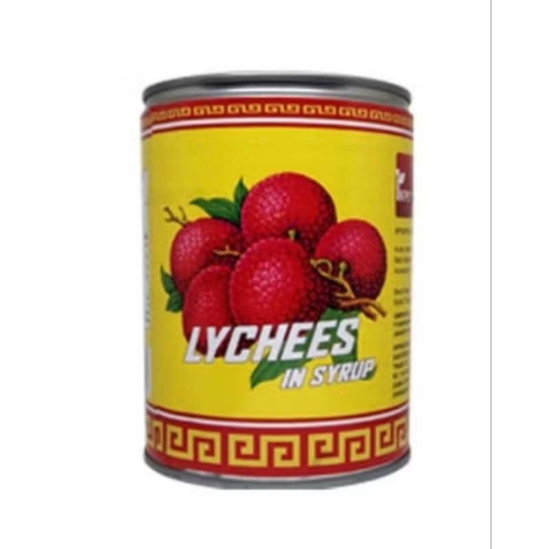 

New Lychees In Syrup / Buah Leci Kaleng IKPS Brand 567 GramPremium