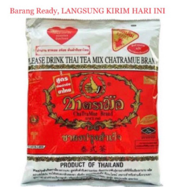 

New Thai tea 400gr / Chatramue Thaitea Original Thailand / Teh Merah Thailand Red Thai TeaPremium