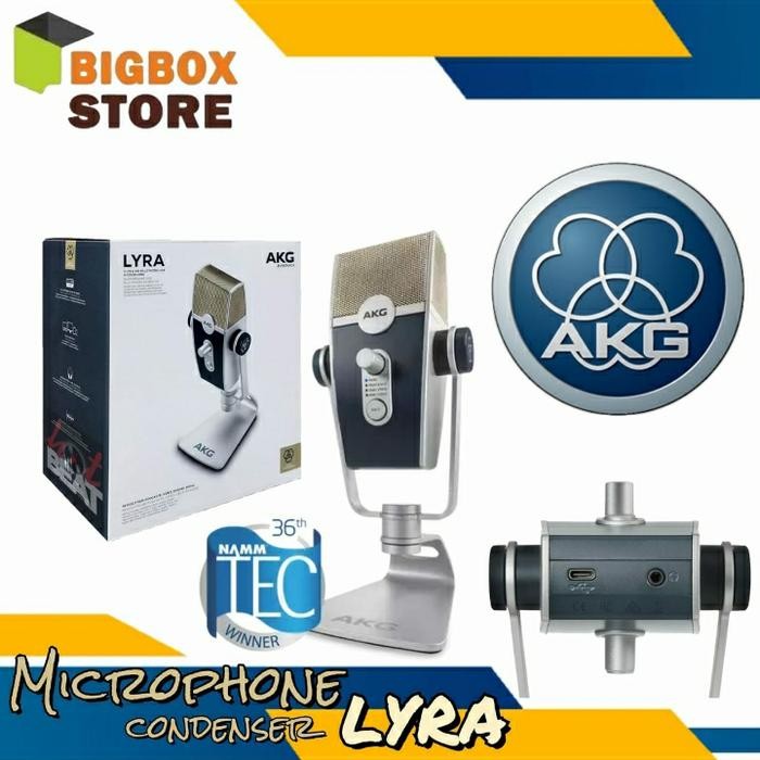 AKG Mic / Microphone Condenser Lyra / LYRA Usb