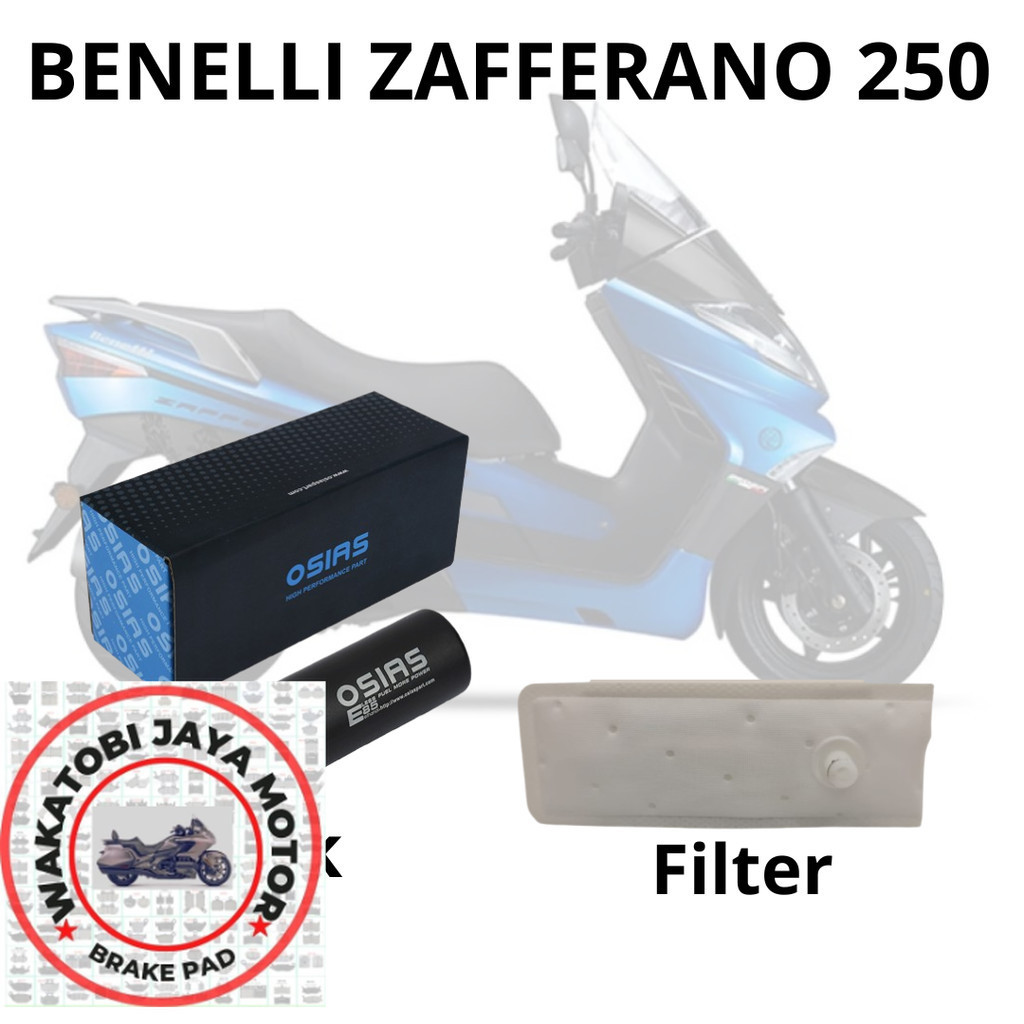 Rotak Dan Filter Bahan Bakar Benelli Zafferano 250cc