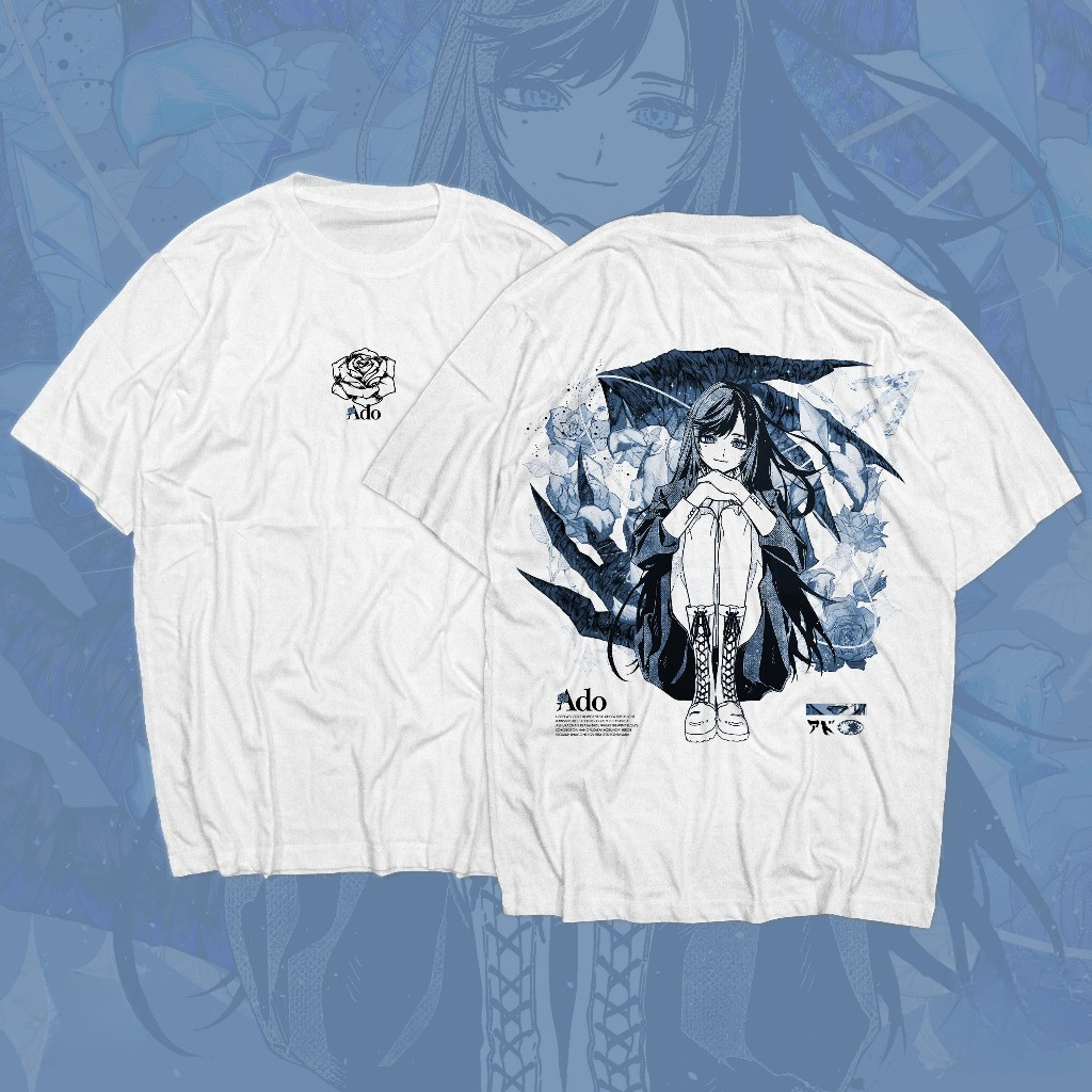 Kaos Ado Utaite JPop JRock Music Ost Anime Manga T-Shirt Baju Wibu Jepang