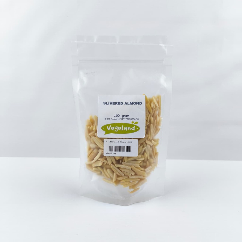 

Vegeland Slivered Almond 100Gr